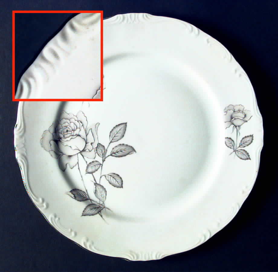 Rose Marie Dinner Plate by Shelby-1