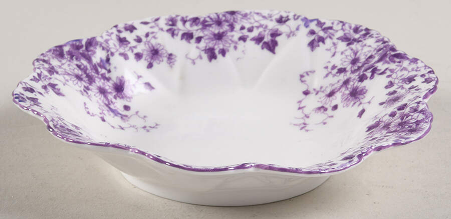 Dainty Mauve Nut Dish by Shelley-1
