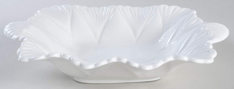 Dainty White (No Trim) Bon Bon by Shelley-1