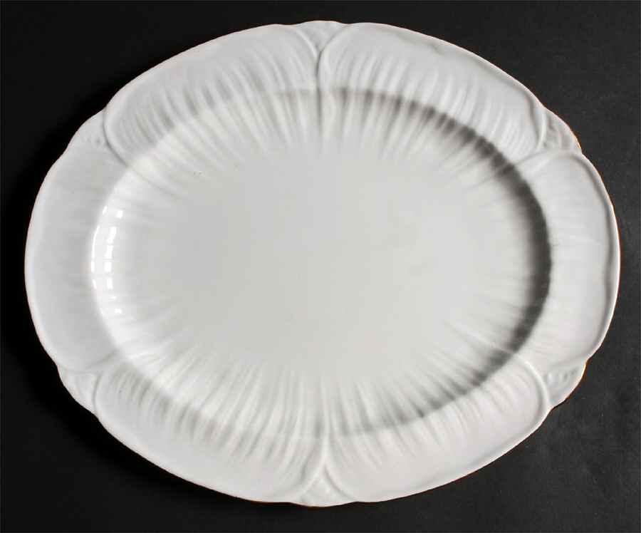 Oleander (Gold Trim) 14" Oval Serving Platter by Shelley-1