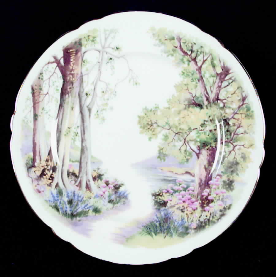 Woodland Salad Plate by Shelley-1