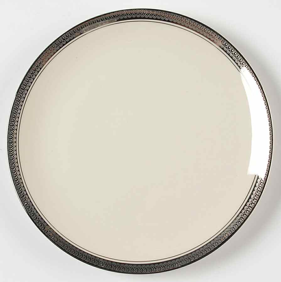 Royal Baroness (Platinum Trim) Salad Plate by Shenango-1