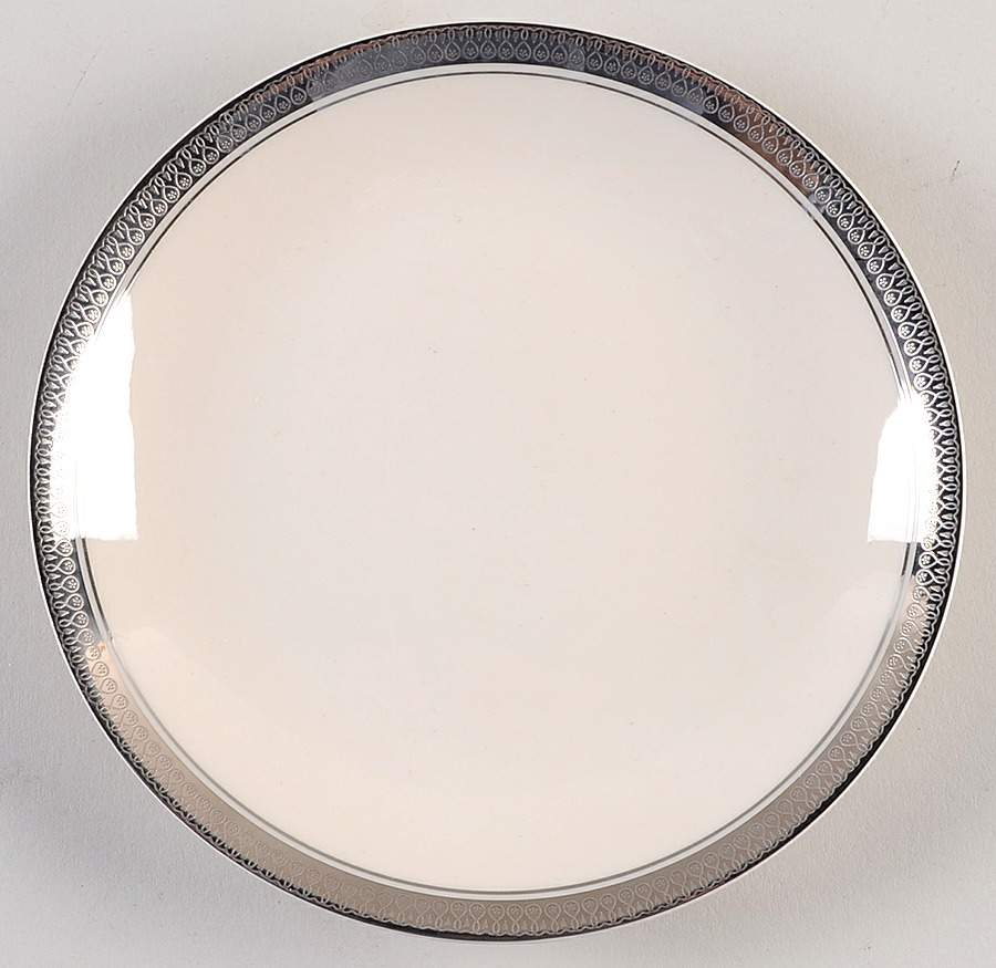 Royal Baroness (Platinum Trim) Bread & Butter Plate by Shenango-1