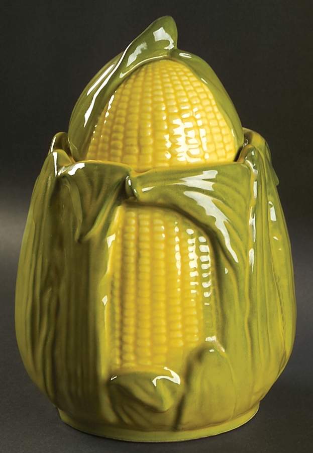 Corn King Cookie Jar & Lid by Shawnee-1