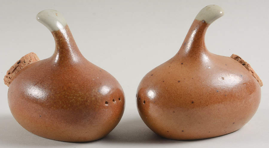 Off White Salt & Pepper Set by Sial-1