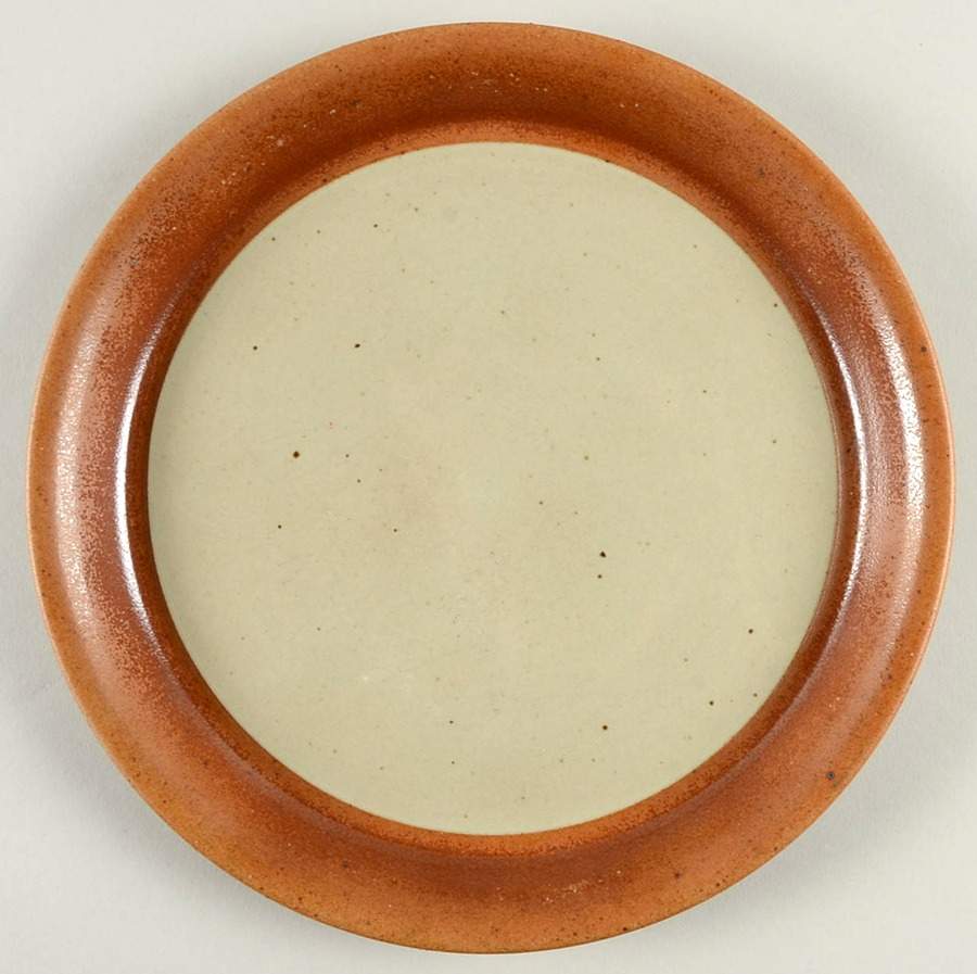 Off White Luncheon Plate by Sial-1