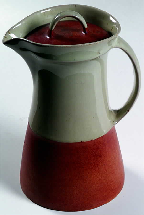 Off White Coffee Pot & Lid by Sial-1