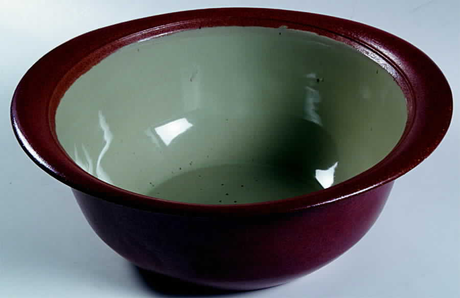 Off White 12" Large Salad Serving Bowl by Sial-1