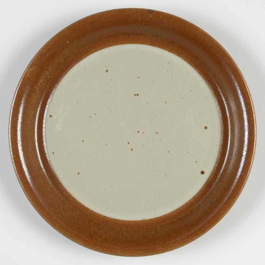 Off White Bread & Butter Plate by Sial-1