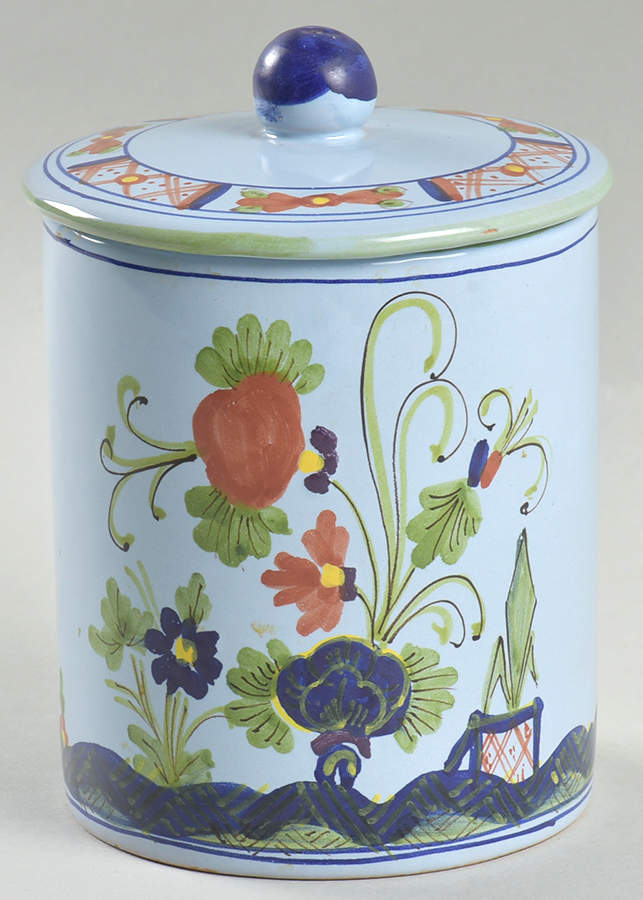 Carnation 6" Storage Jar & Lid by Sigma-1