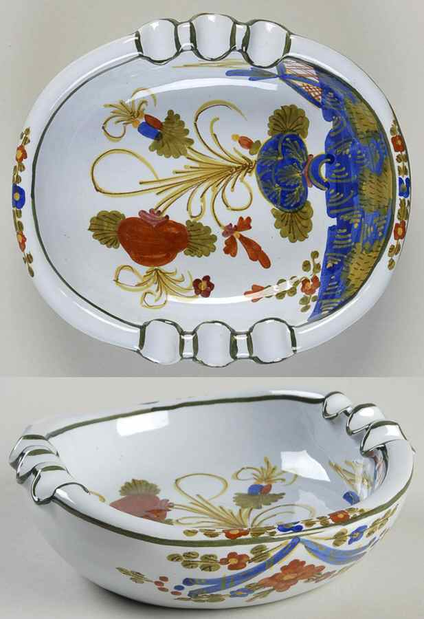 Carnation 7" Oval Ashtray by Sigma-1