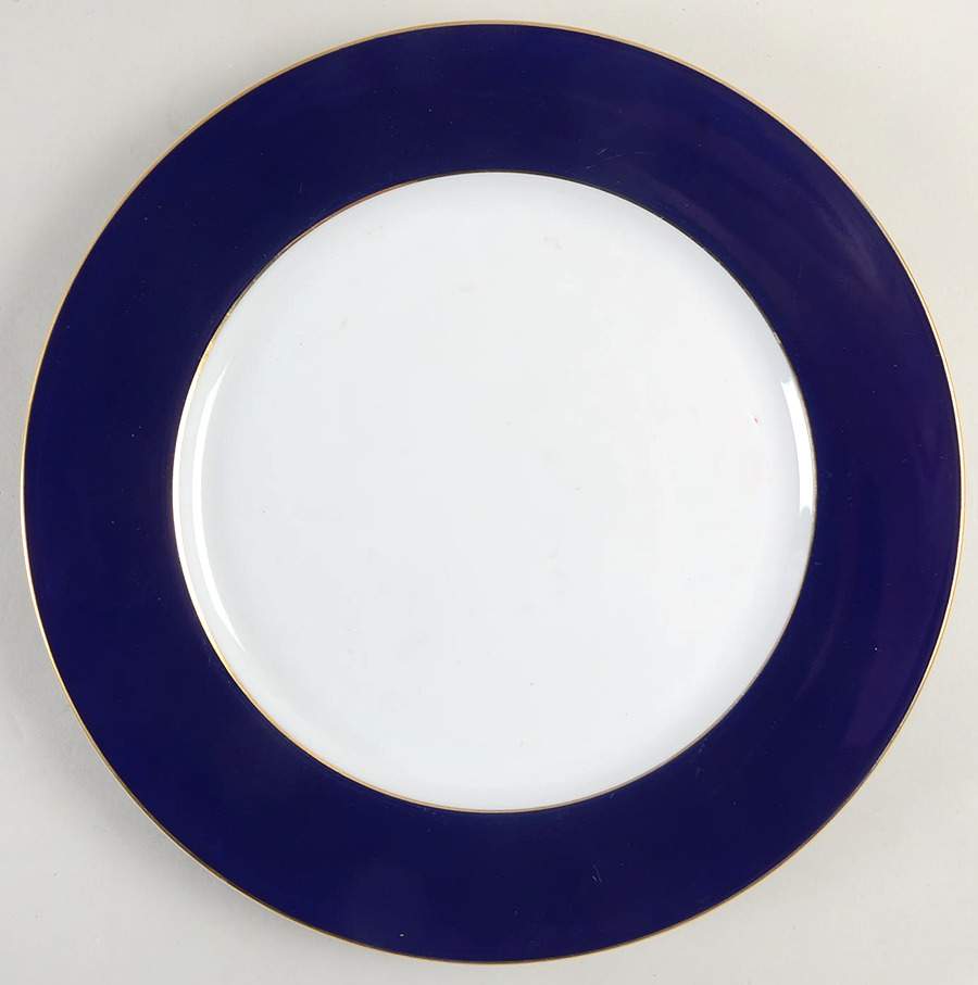 King Frederick Cobalt Blue 12" Chop Plate (Round Platter) by Sigma-1