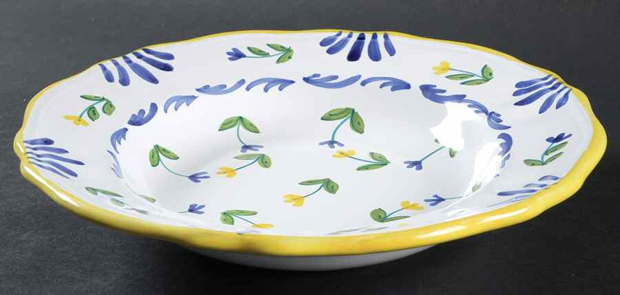 Printemps Large Rim Soup Bowl by Sigma-1