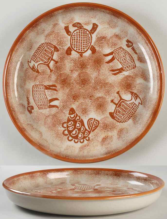 Samburu Safari 11" Chop Plate (Round Platter) by Sigma-1