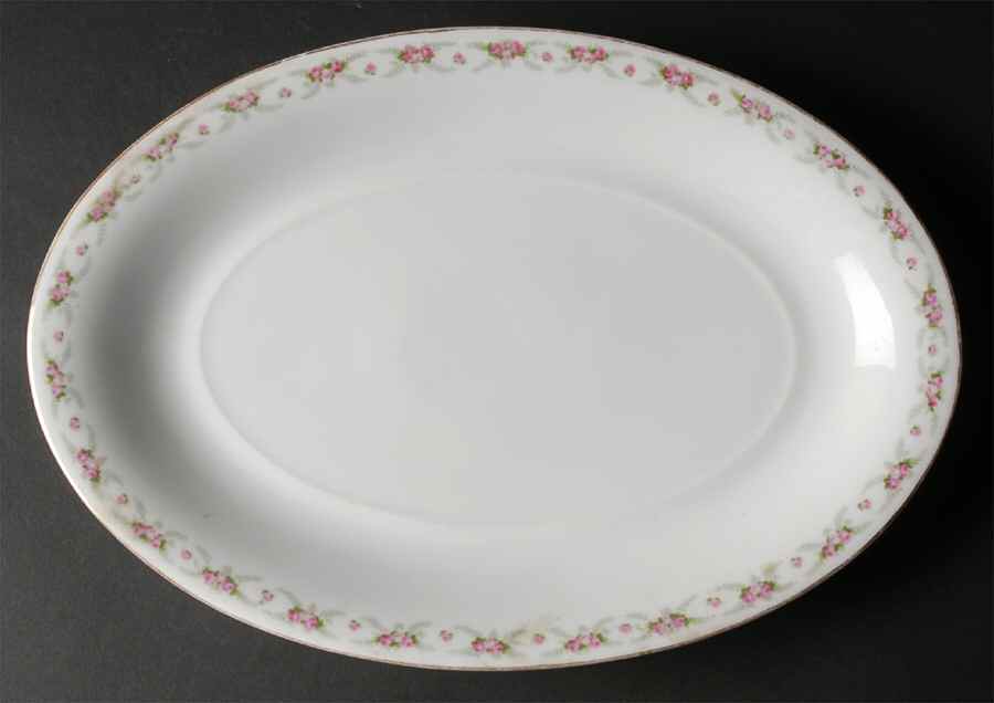 OHM158 13" Oval Serving Platter by Hermann Ohme-1