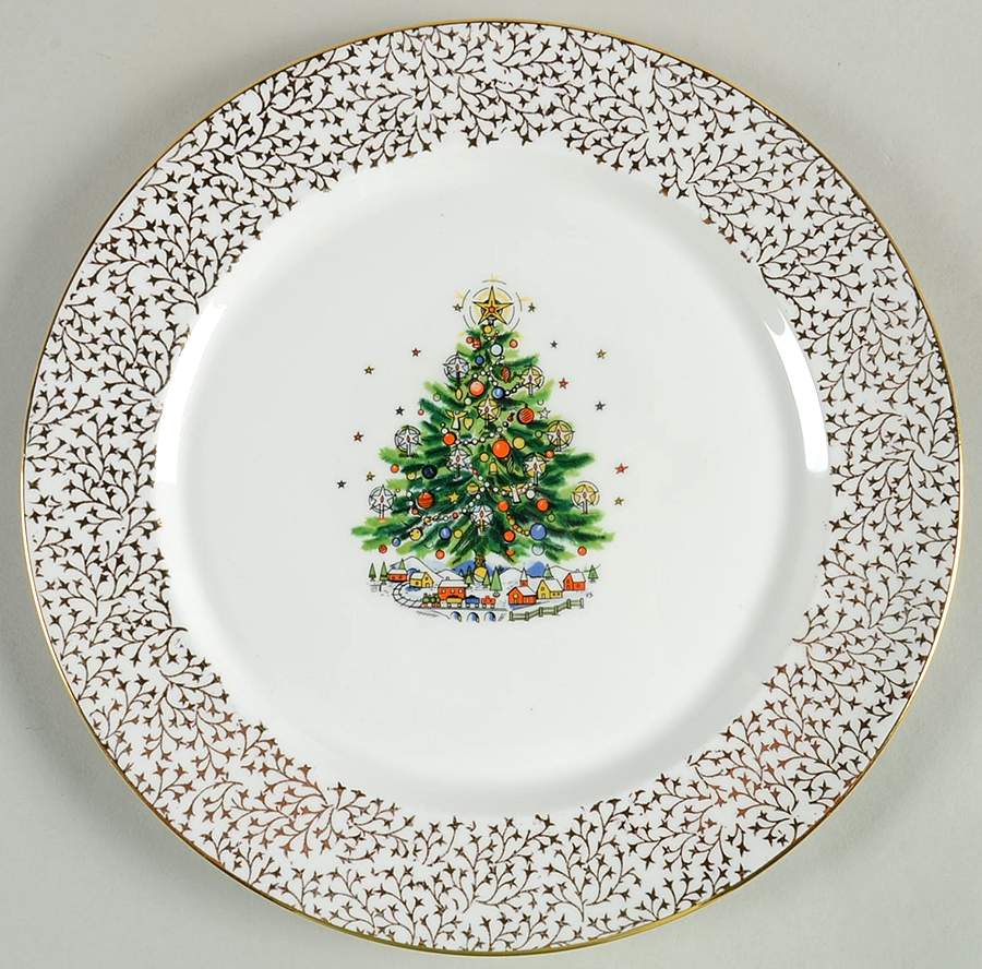 Christmas Eve Dinner Plate by Salem-1