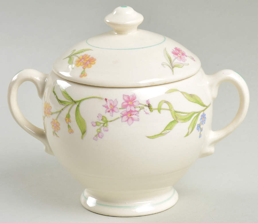 Claudia Sugar Bowl & Lid by Salem-1
