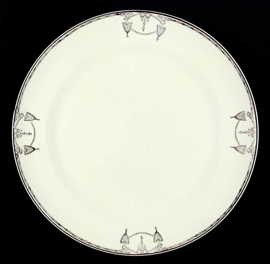 Commodore Dinner Plate by Salem-1