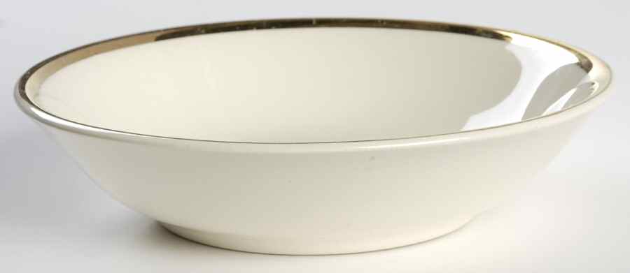 Heirloom Gold Coupe Cereal Bowl by Salem-1
