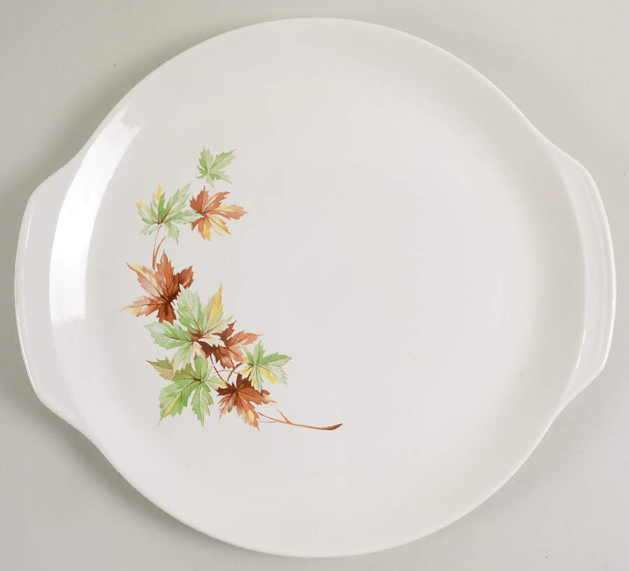 Maple Leaf 13" Chop Plate (Round Platter) by Salem-1