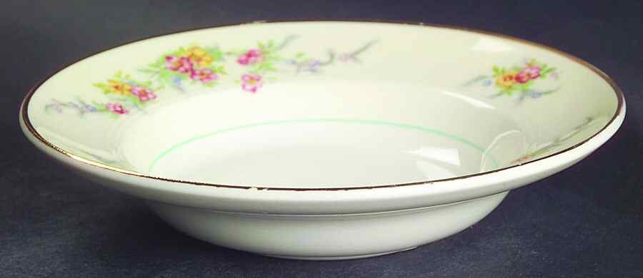 Monticello (Smooth Rim) Rim Fruit/Dessert (Sauce) Bowl by Salem-1