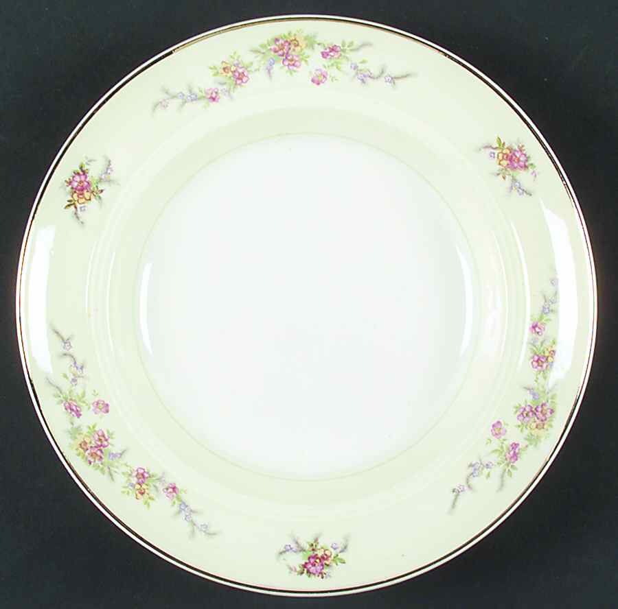 Monticello (Smooth Rim) Rim Soup Bowl by Salem-1