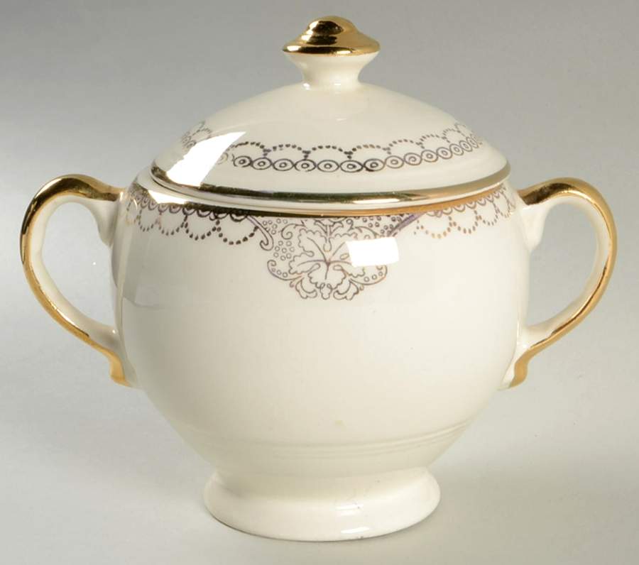 Trianon Sugar Bowl & Lid by Salem-1