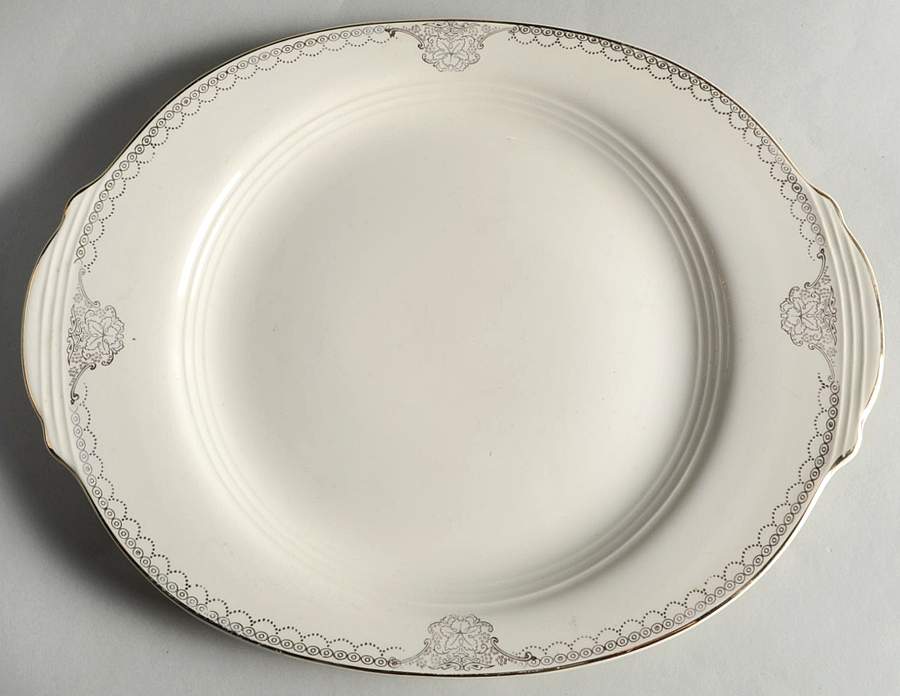 Trianon 13" Oval Serving Platter by Salem-1