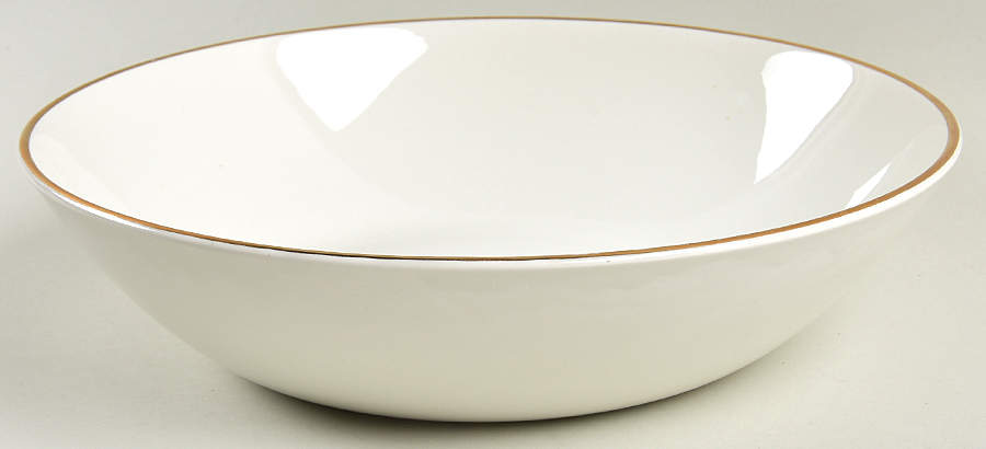 Symphony In Gold 9" Round Vegetable Bowl by Salem-1