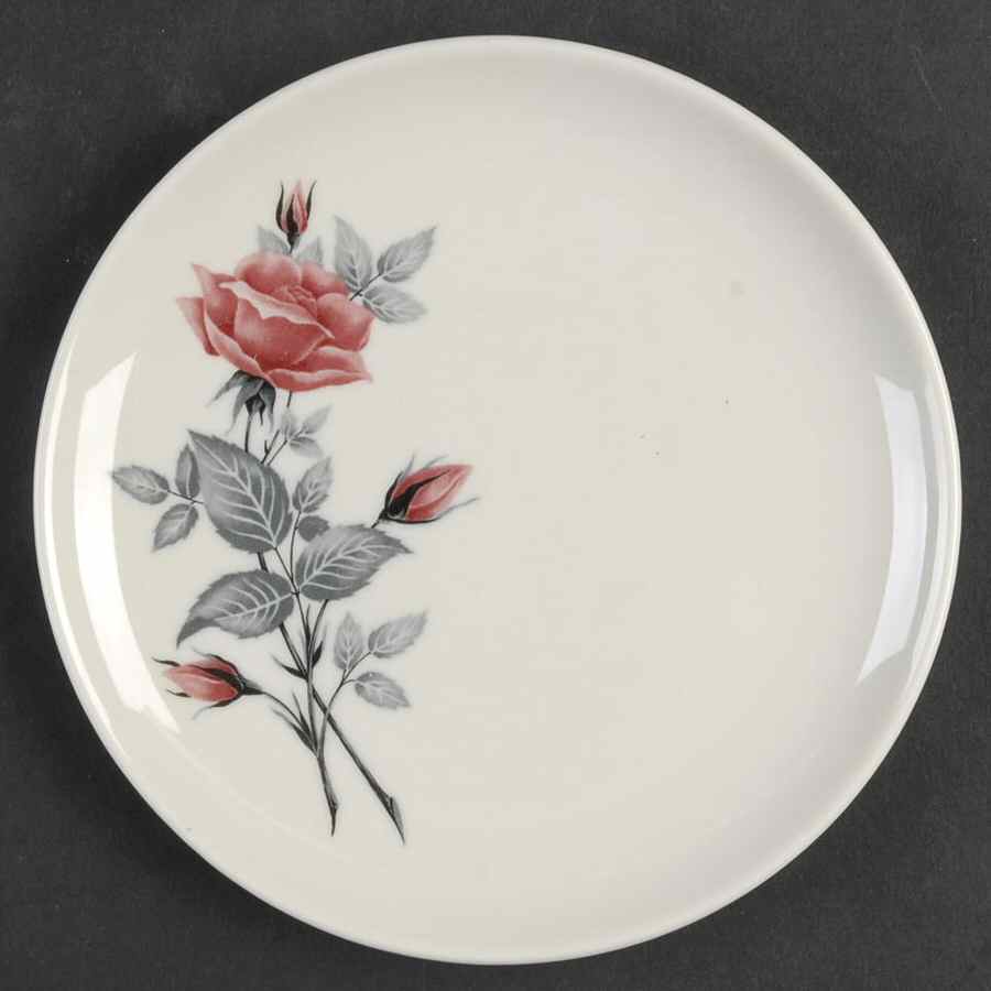 Classic Rose Bread & Butter Plate by Sloan China Co-1