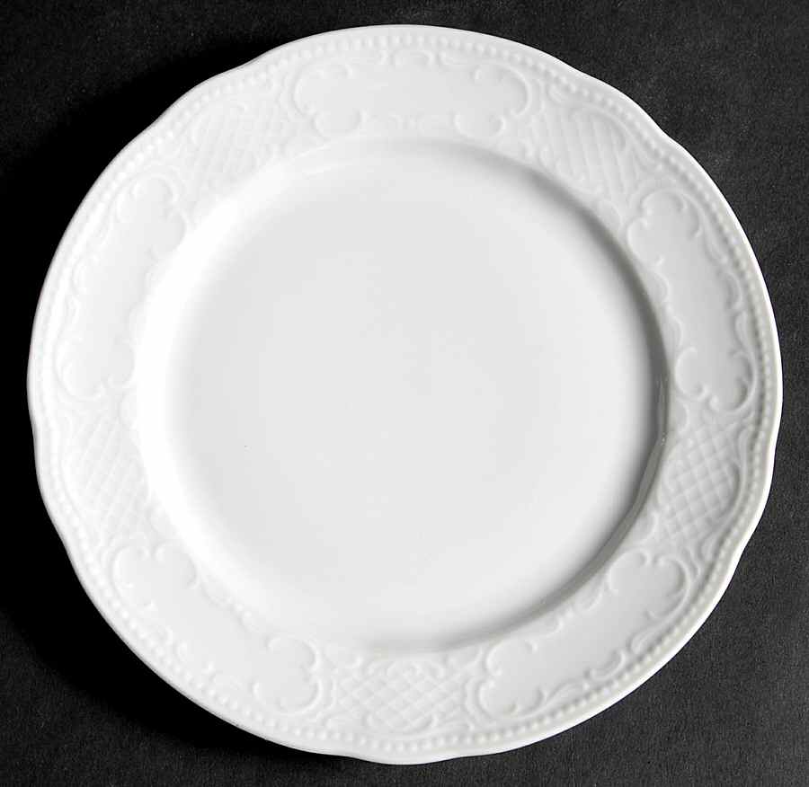 Vienna White Bread & Butter Plate by Seltmann-1