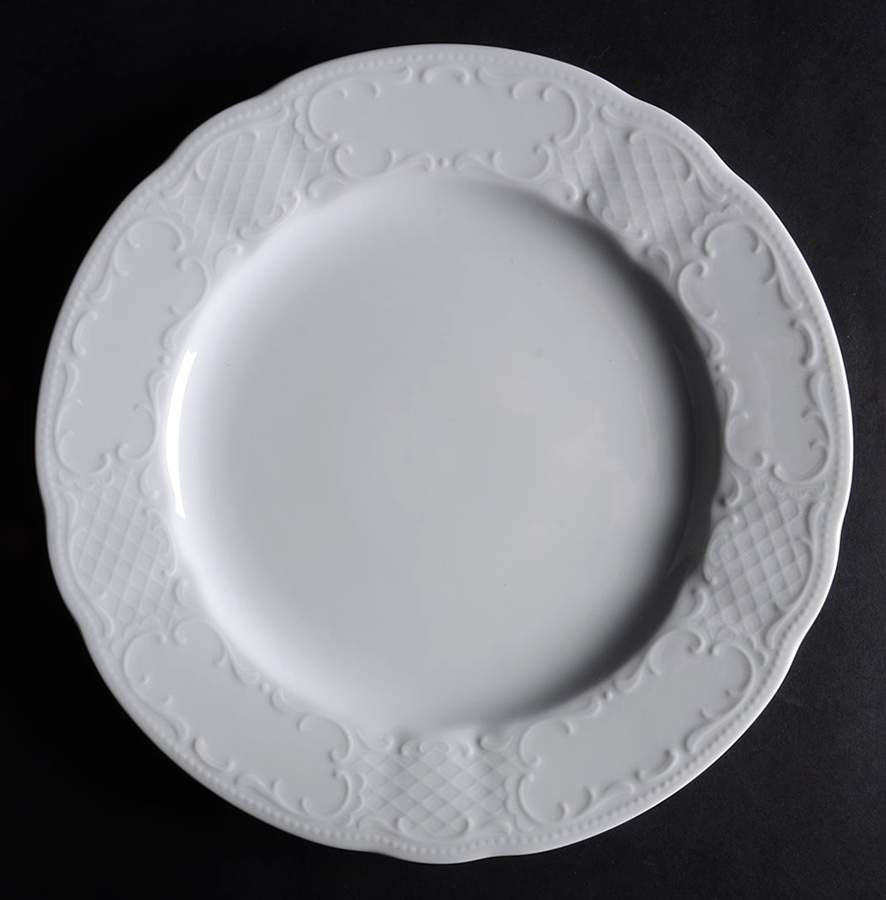 Vienna White 12" Chop Plate (Round Platter) by Seltmann-1