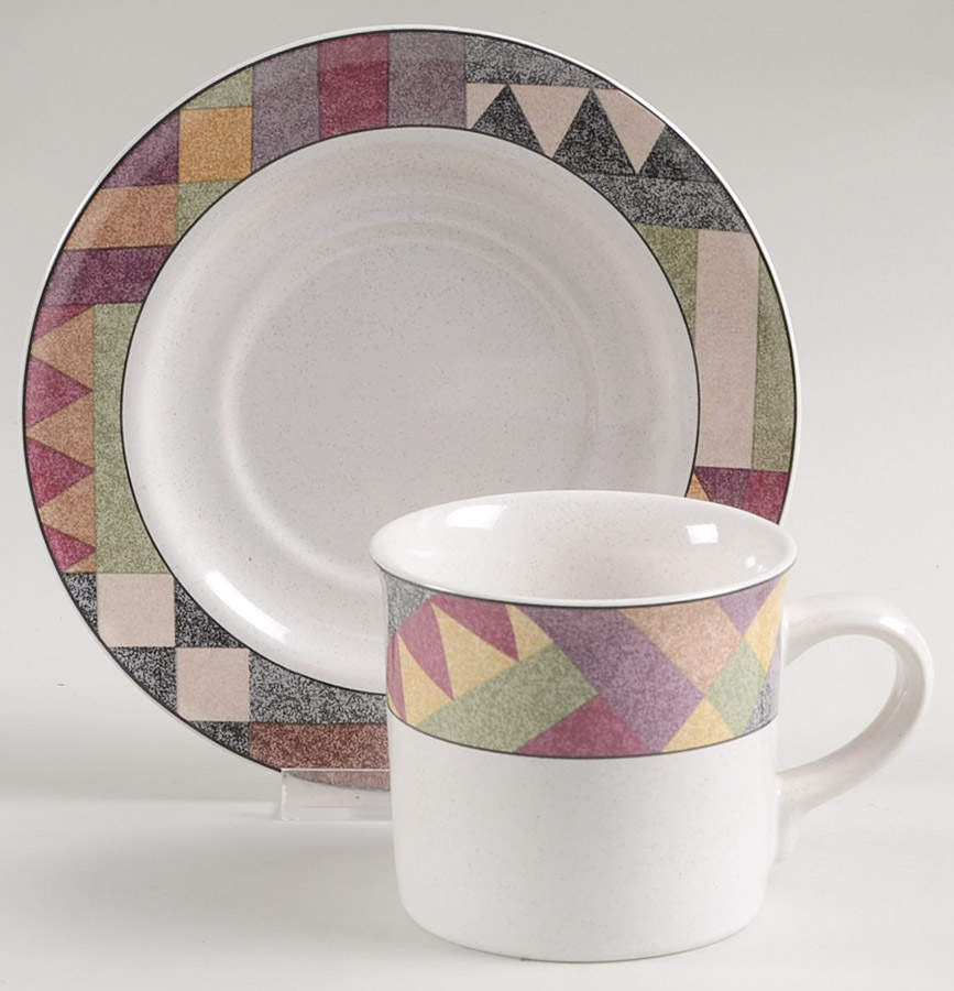 Palm Desert Flat Cup & Saucer Set by Studio Nova-1
