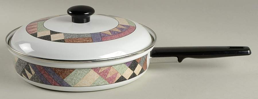 Palm Desert 9" Metal Skillet & Lid by Studio Nova-1
