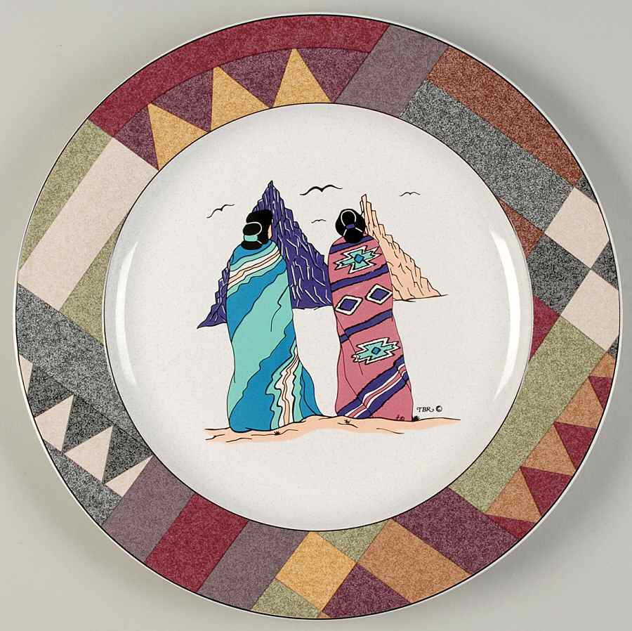 Palm Desert Accent Service Plate (Charger) by Studio Nova-1