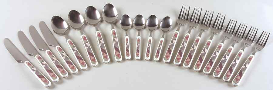 Palm Desert 20 Piece Set (4 Each K1, F2, Sf, Tsp & Plas by Studio Nova-1