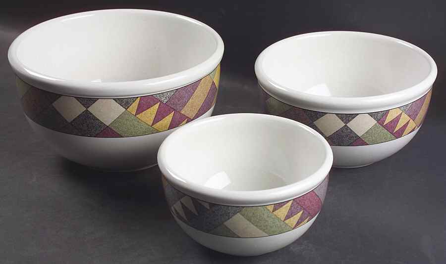 Palm Desert Mixing Bowl Set (MB8, MB7, MB6) by Studio Nova-1