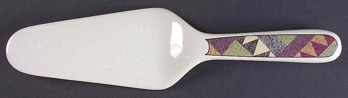 Palm Desert Solid Ceramic Pie/Cake Server by Studio Nova-1