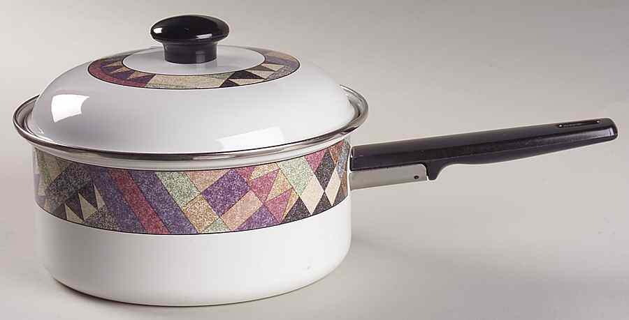 Palm Desert 2 Quart Metal Covered Saucepan by Studio Nova-1
