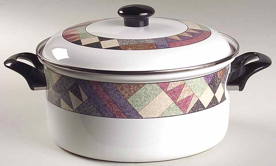Palm Desert 4 Quart Metal Covered Casserole by Studio Nova-1