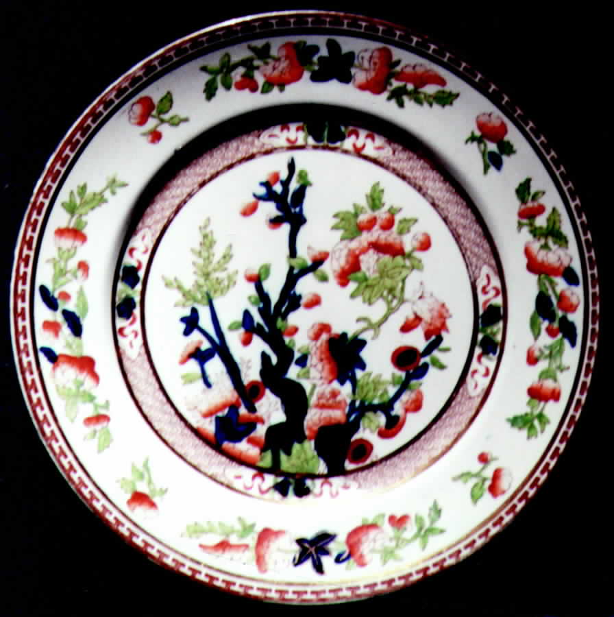 Indian Tree Multicolor Dinner Plate by Soho Pottery-1