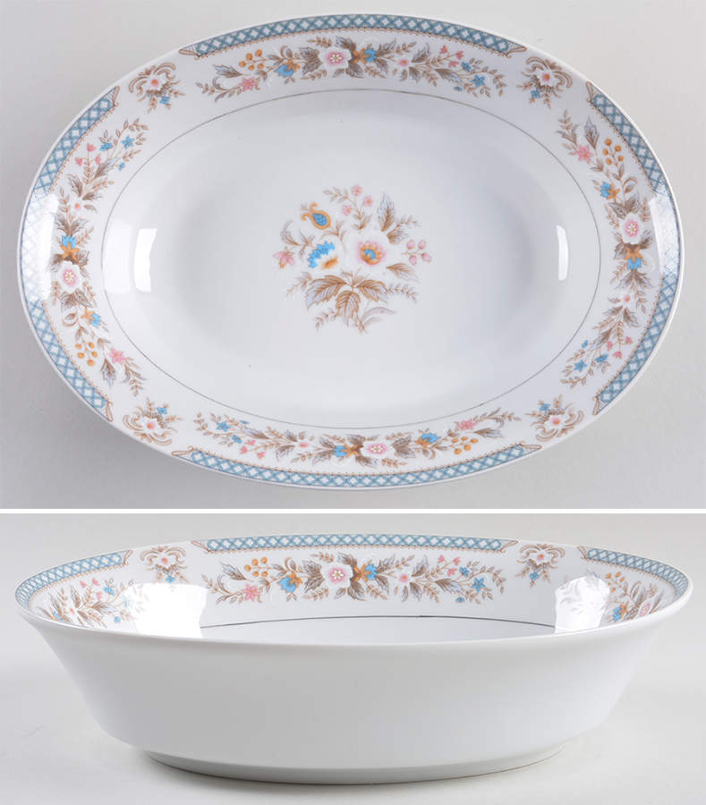 First Lady 10" Oval Vegetable Bowl by Society (Japan)-1