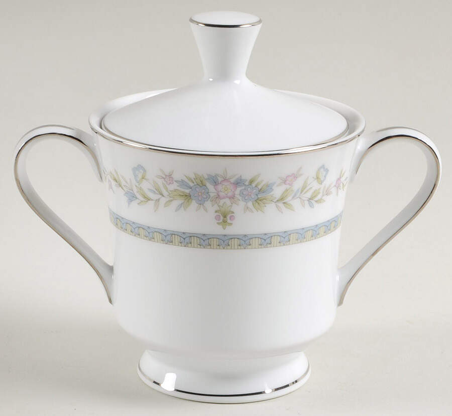 Shelly (Japan) Sugar Bowl & Lid by Society (Japan)-1