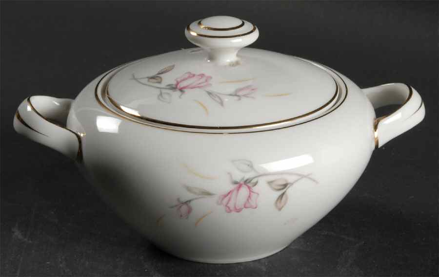1999 (Rose Design) Sugar Bowl & Lid by Sone-1