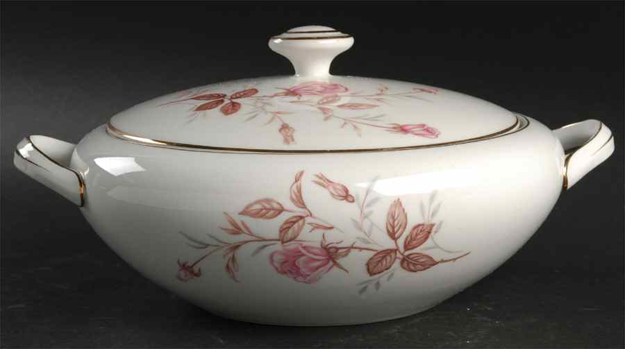 Cashmir Rose Round Covered Vegetable by Sone-1