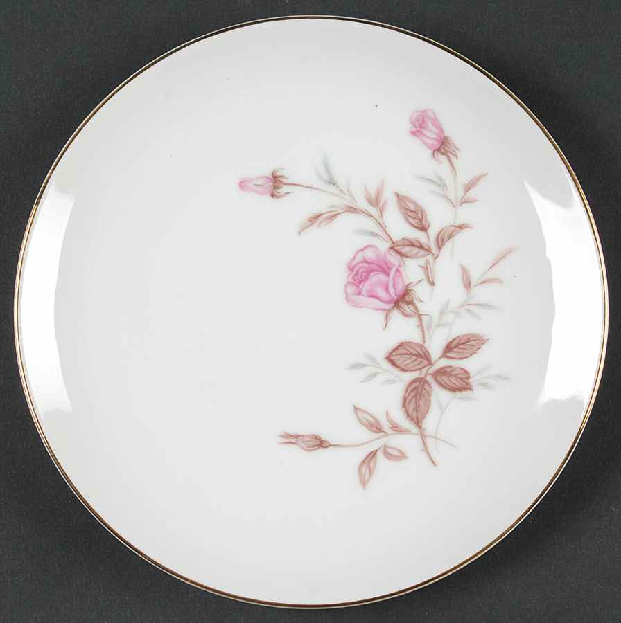 Cashmir Rose Bread & Butter Plate by Sone-1