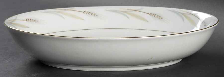 Royal Wheat 10" Oval Vegetable Bowl by Sone-1