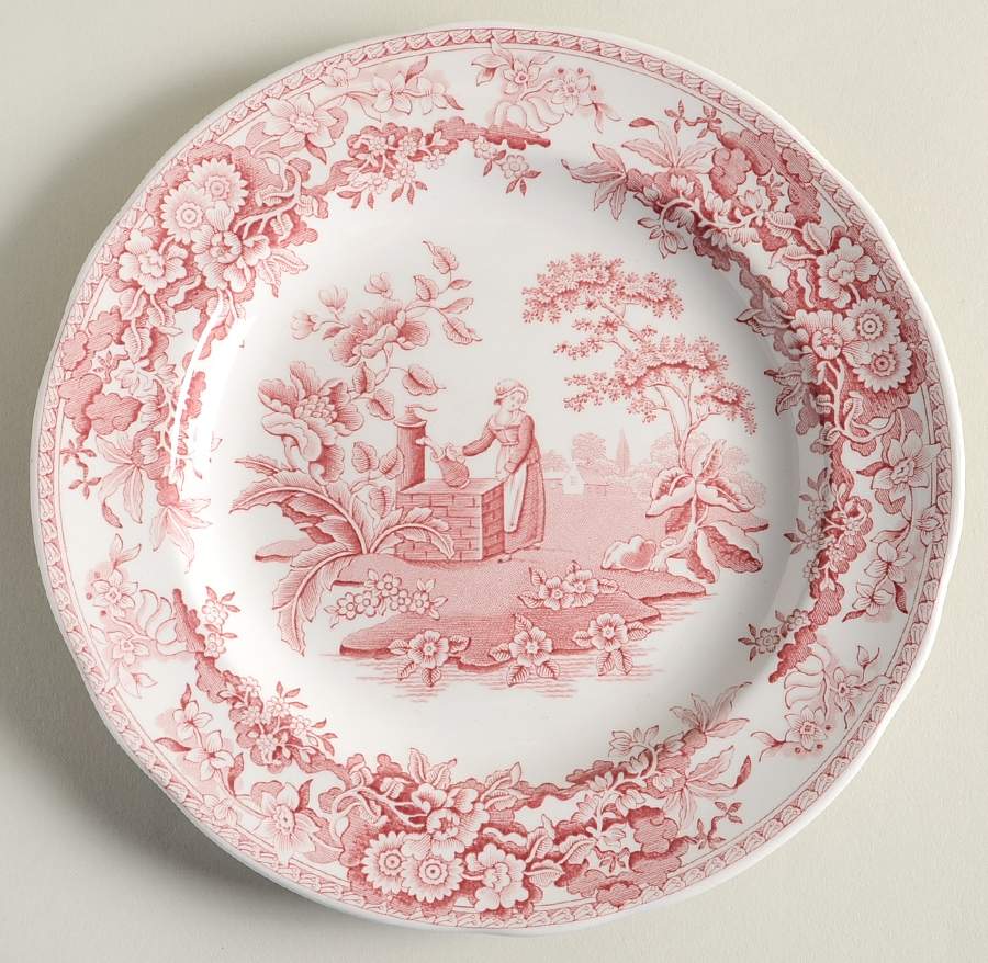 Archive Collection Cranberry Salad Plate by Spode-1