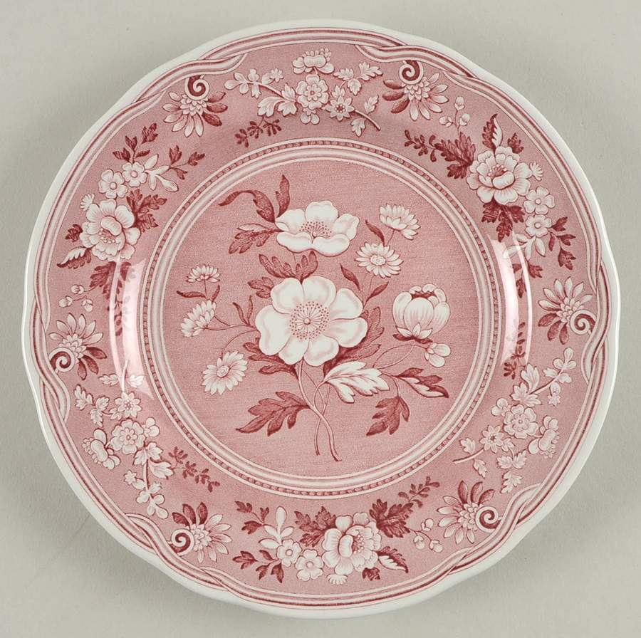 Archive Collection Cranberry Salad Plate by Spode-1