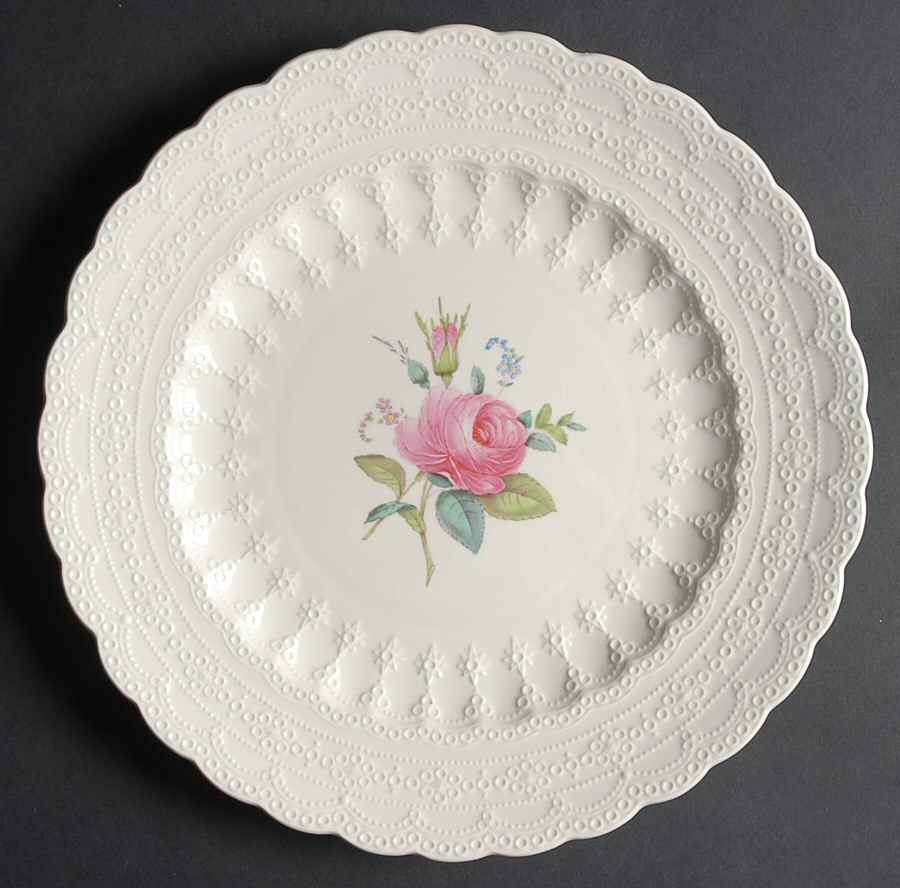 Billingsley Rose Pink (Old Backstamp) Dinner Plate by Spode-1